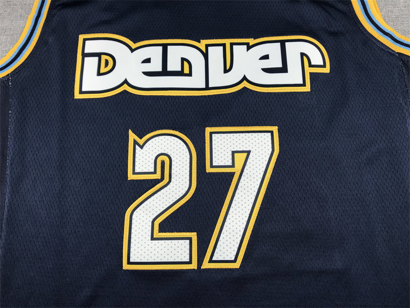 Denver Nuggets Jamal Murray #27 City Edition Swingman – Embroidered Jersey