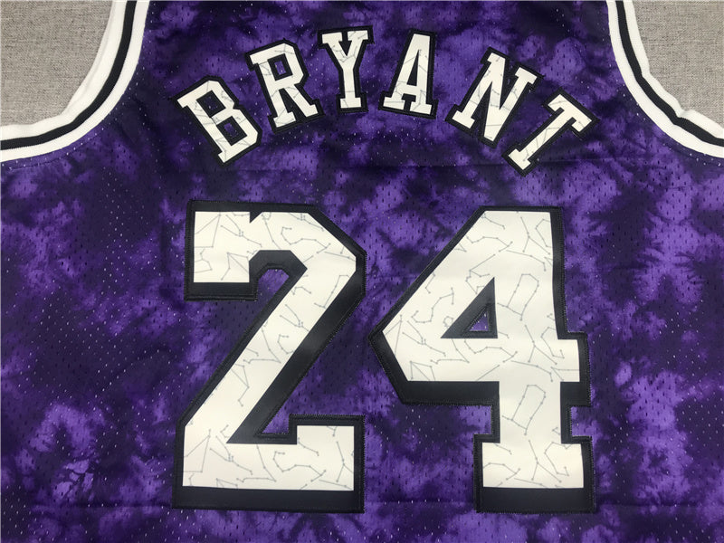 Kobe Bryant #24 Los Angeles Lakers "Constellation" City Edition Swingman Jersey - Embroidered