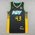 Indiana Pacers Pascal Siakam #43 2024 City Edition Swingman Jersey - Embroidered