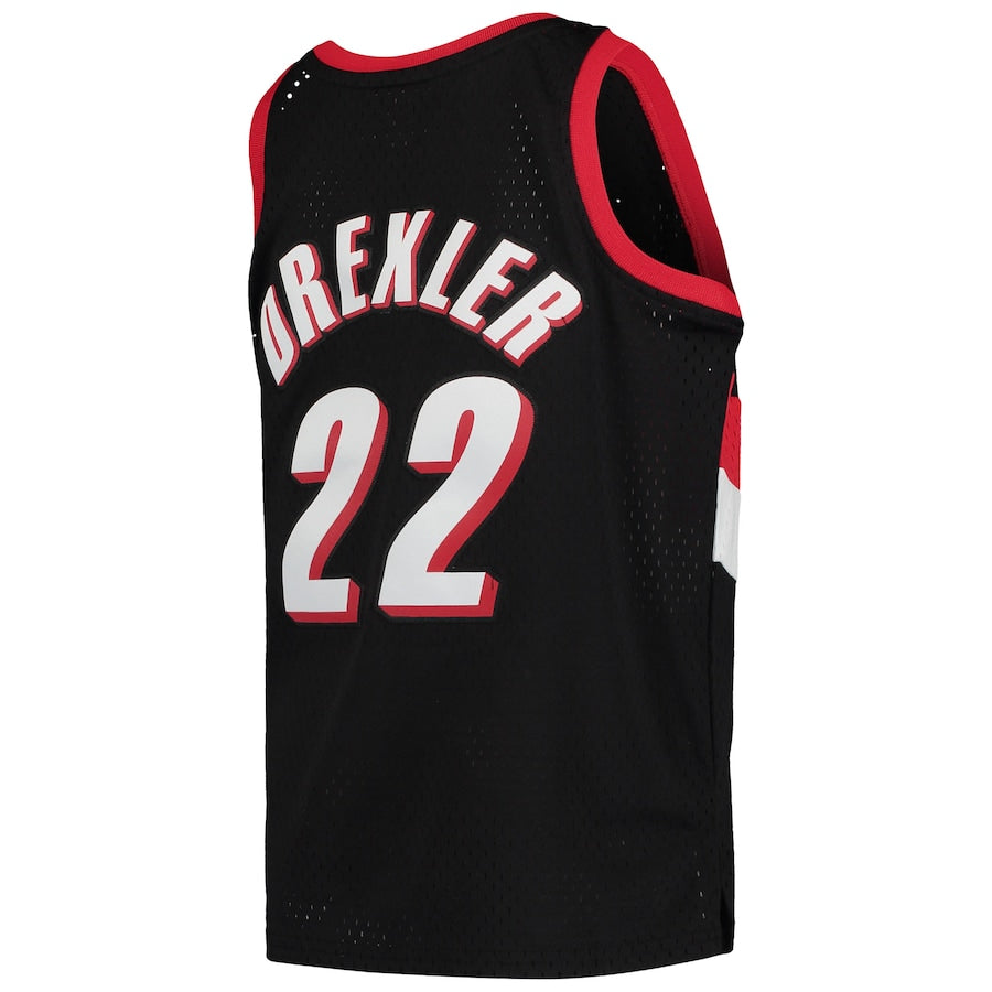 Portland Trail Blazers Clyde Drexler Mitchell & Ness Black 1991/92 Hardwood Classics Swingman Jersey