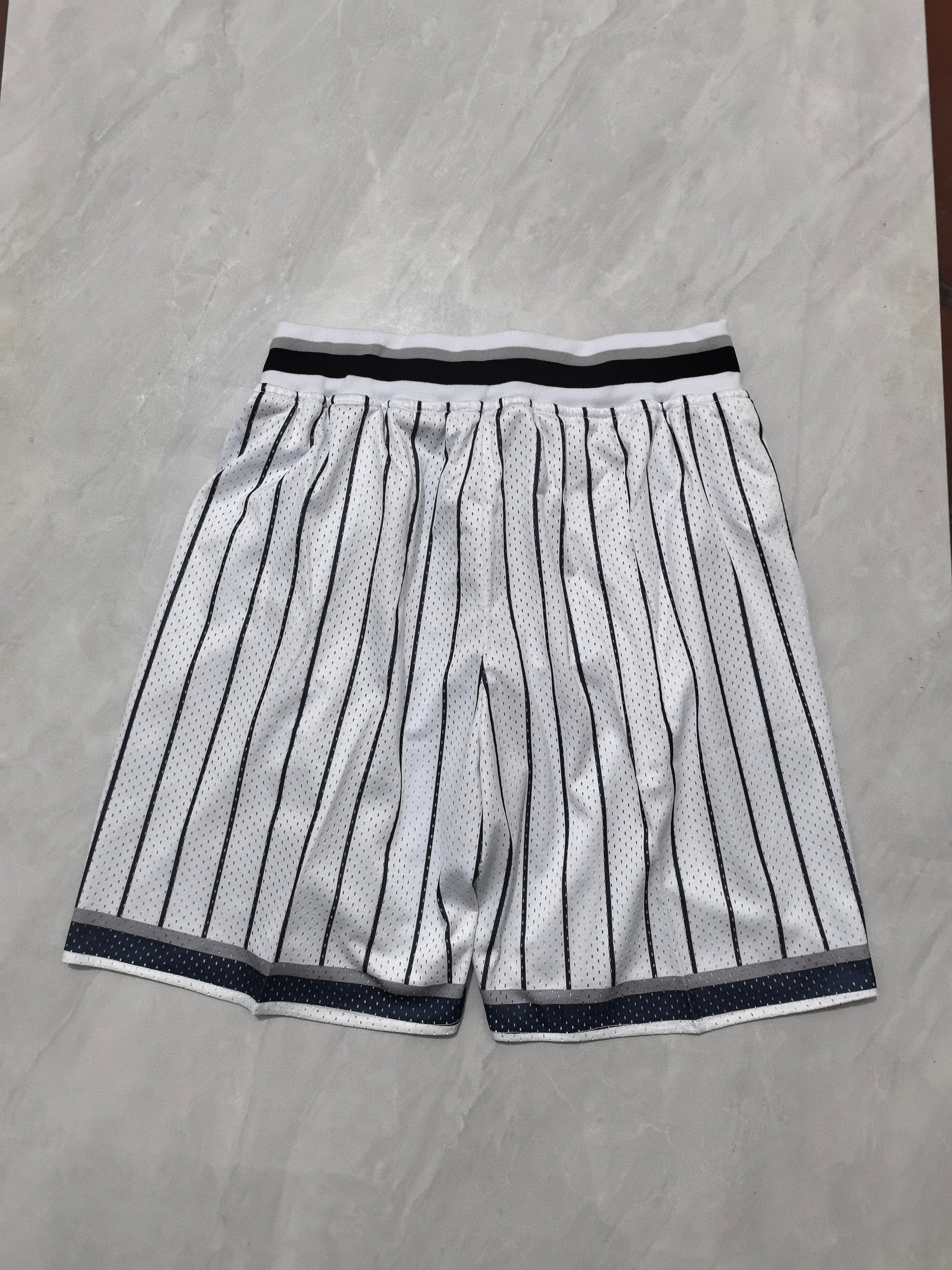 Baseball white striped size 55 pocket shorts
