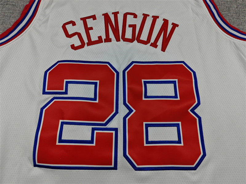 Houston Rockets Alperen Sengun #28 2026 City Edition Swingman – Embroidered Jersey