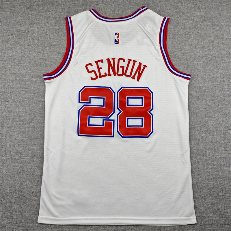 Houston Rockets Alperen Sengun #28 2026 City Edition Swingman – Embroidered Jersey