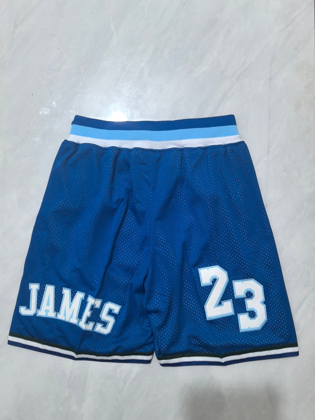 Los Angeles Lakers Blue Retro Pocket Shorts