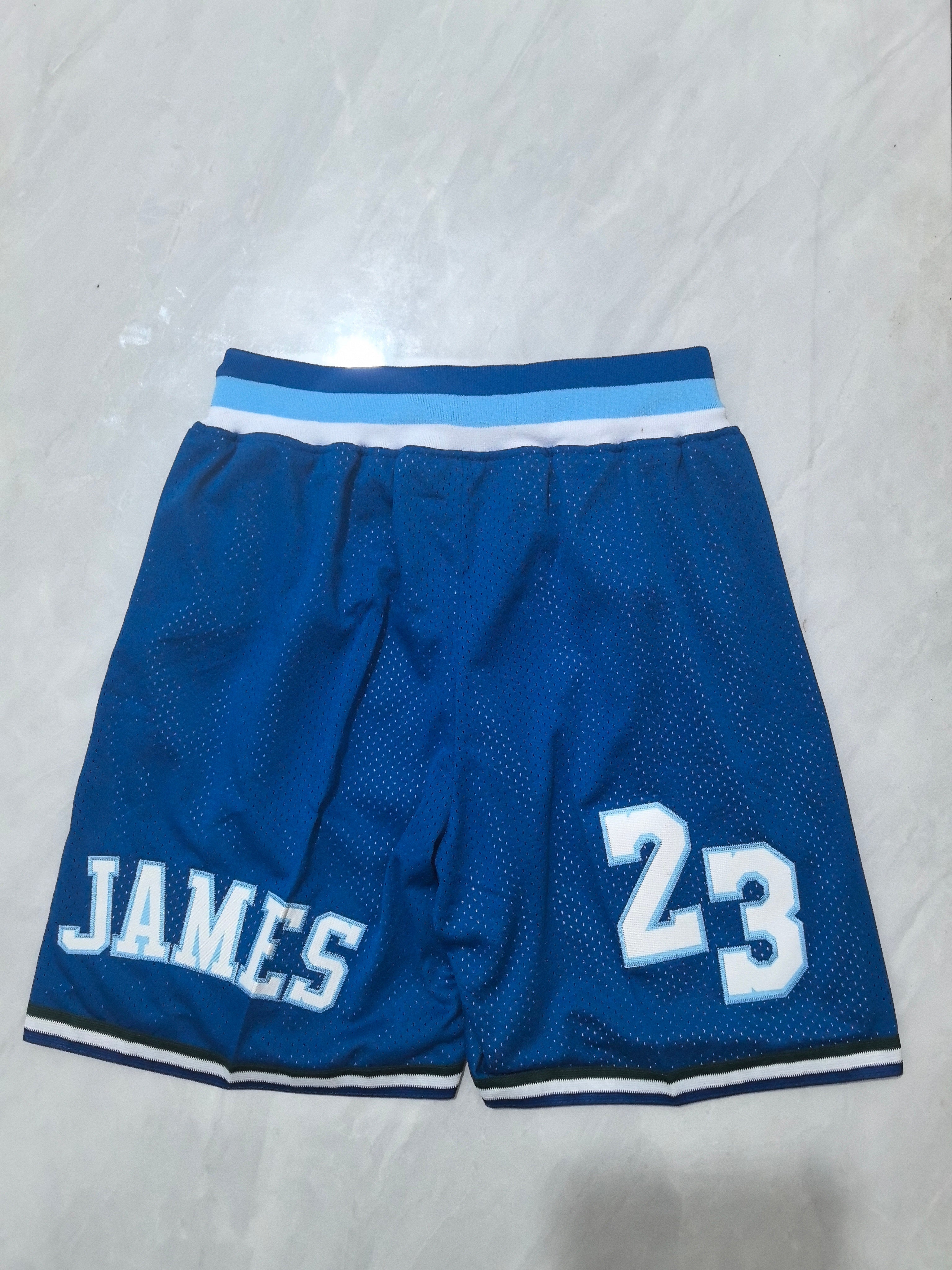 Los Angeles Lakers Blue Retro Pocket Shorts