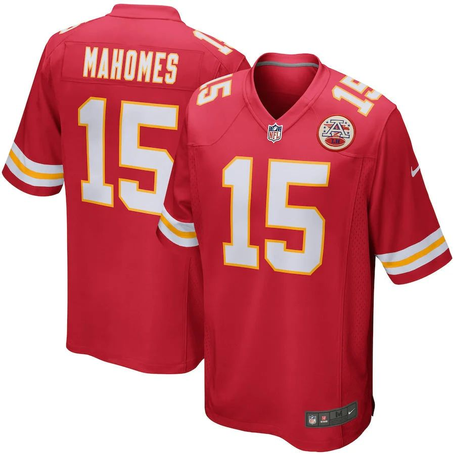 Patrick Mahomes #15 Kansas City Chiefs Jersey