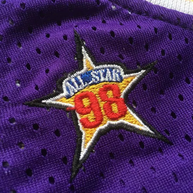 Kobe Bryant #8 Los Angeles Lakers Purple Throwback Jersey