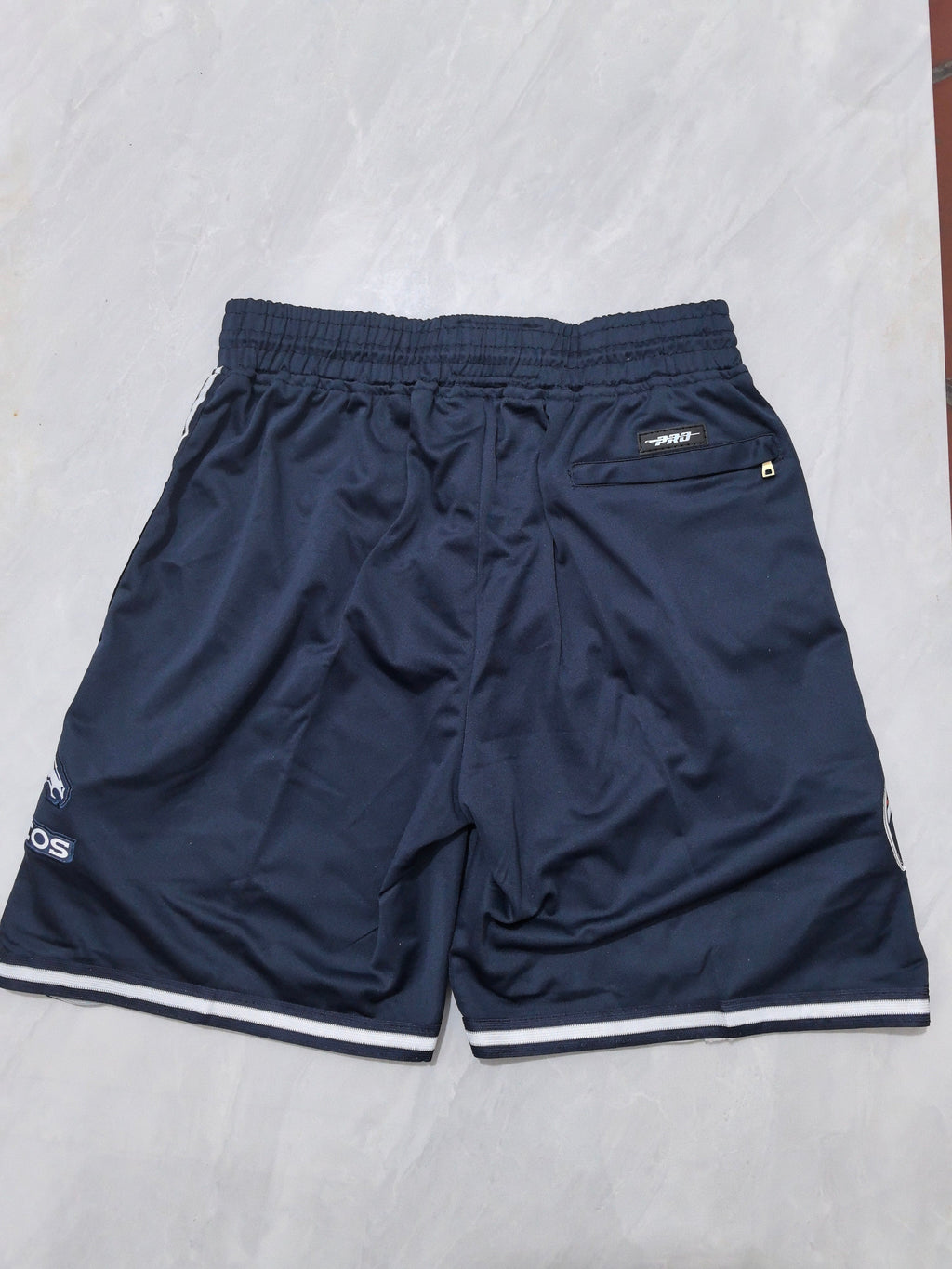 Denver Broncos dark blue pocket shorts