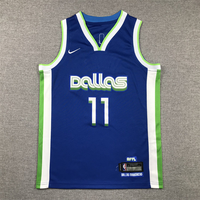 Youth Kyrie Irving Dallas Mavericks #11 City Edition Embroidered  Jersey