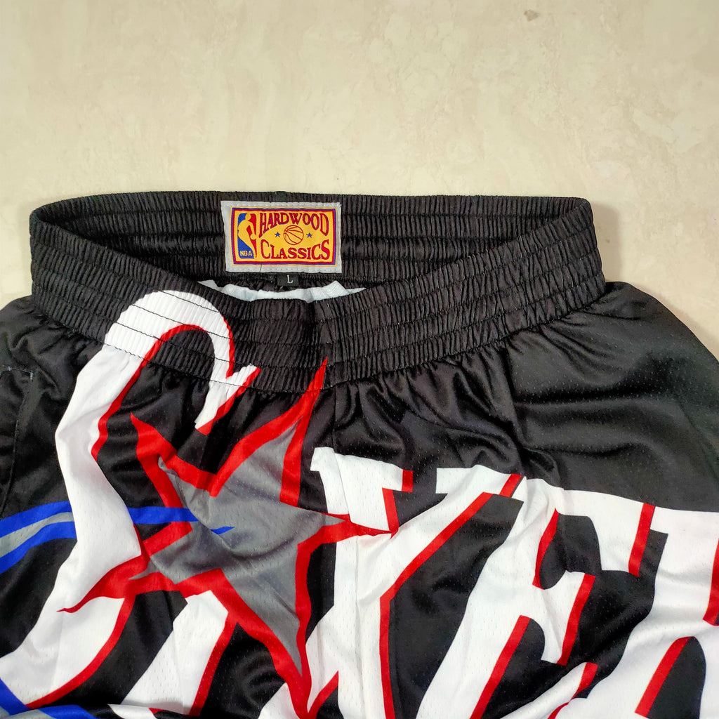 Philadelphia 76ers black mitchell&nesd pocket pants