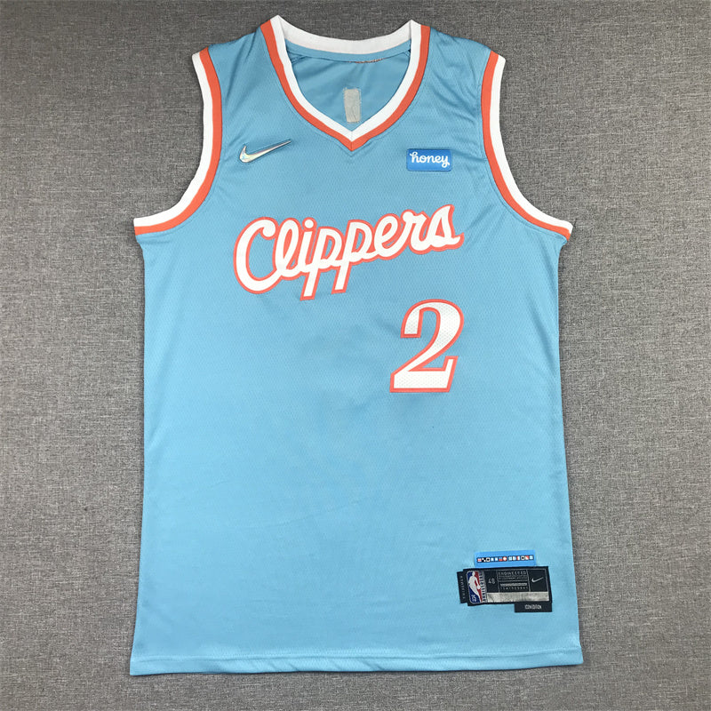 LA Clippers Kawhi Leonard #2 2022 City Edition Swingman Jersey - Embroidered