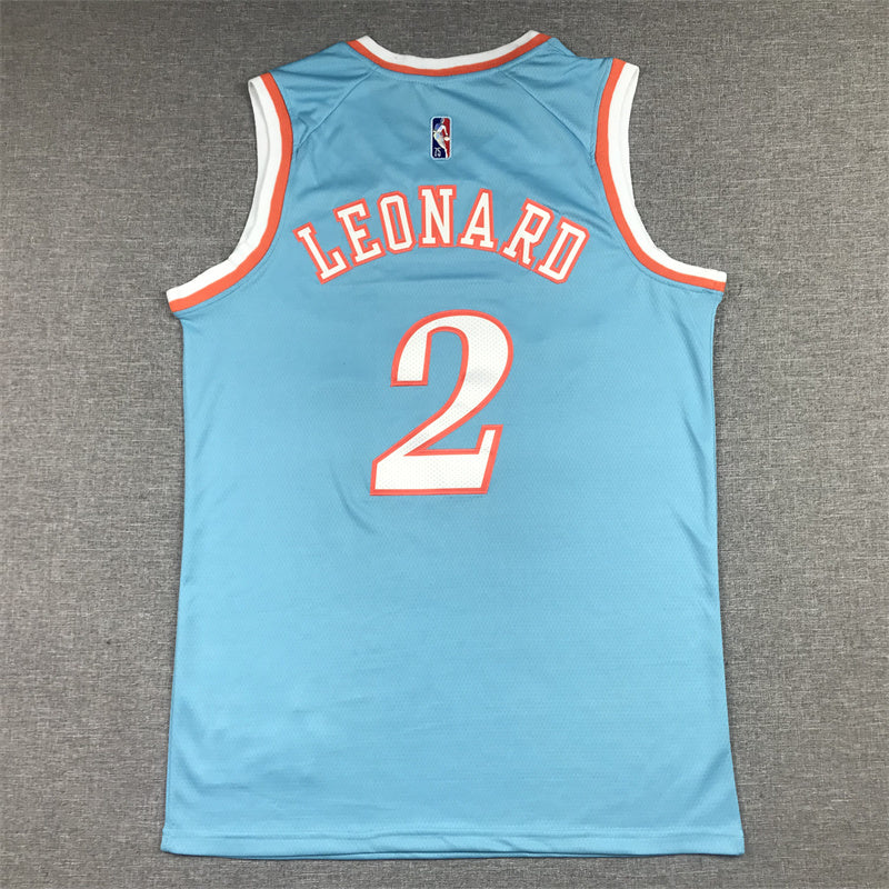 LA Clippers Kawhi Leonard #2 2022 City Edition Swingman Jersey - Embroidered