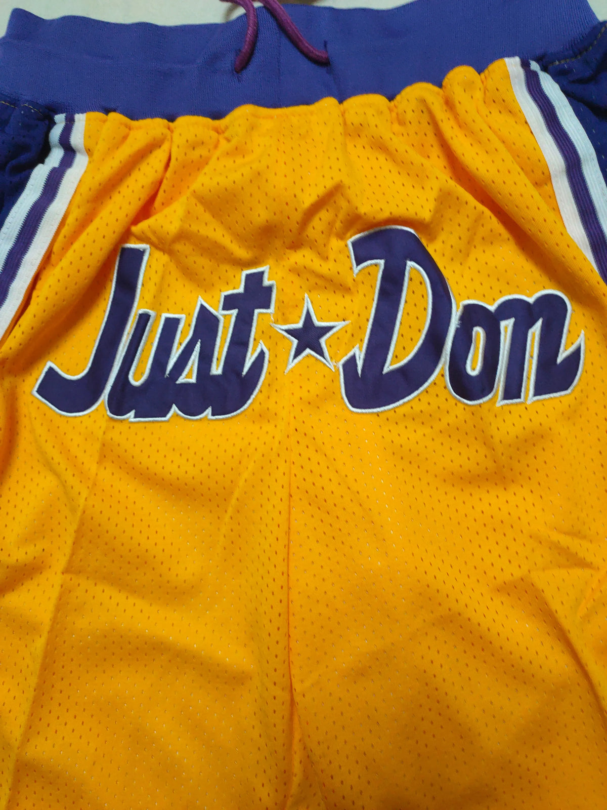 Los Angeles Lakers yellow pocket pants
