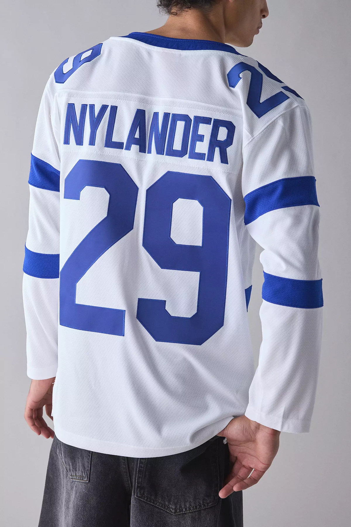 Toronto Maple Leafs William Nylander Long Sleeve Hockey Jersey