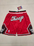 Chicago Bulls Red New City Edition Pocket Pants