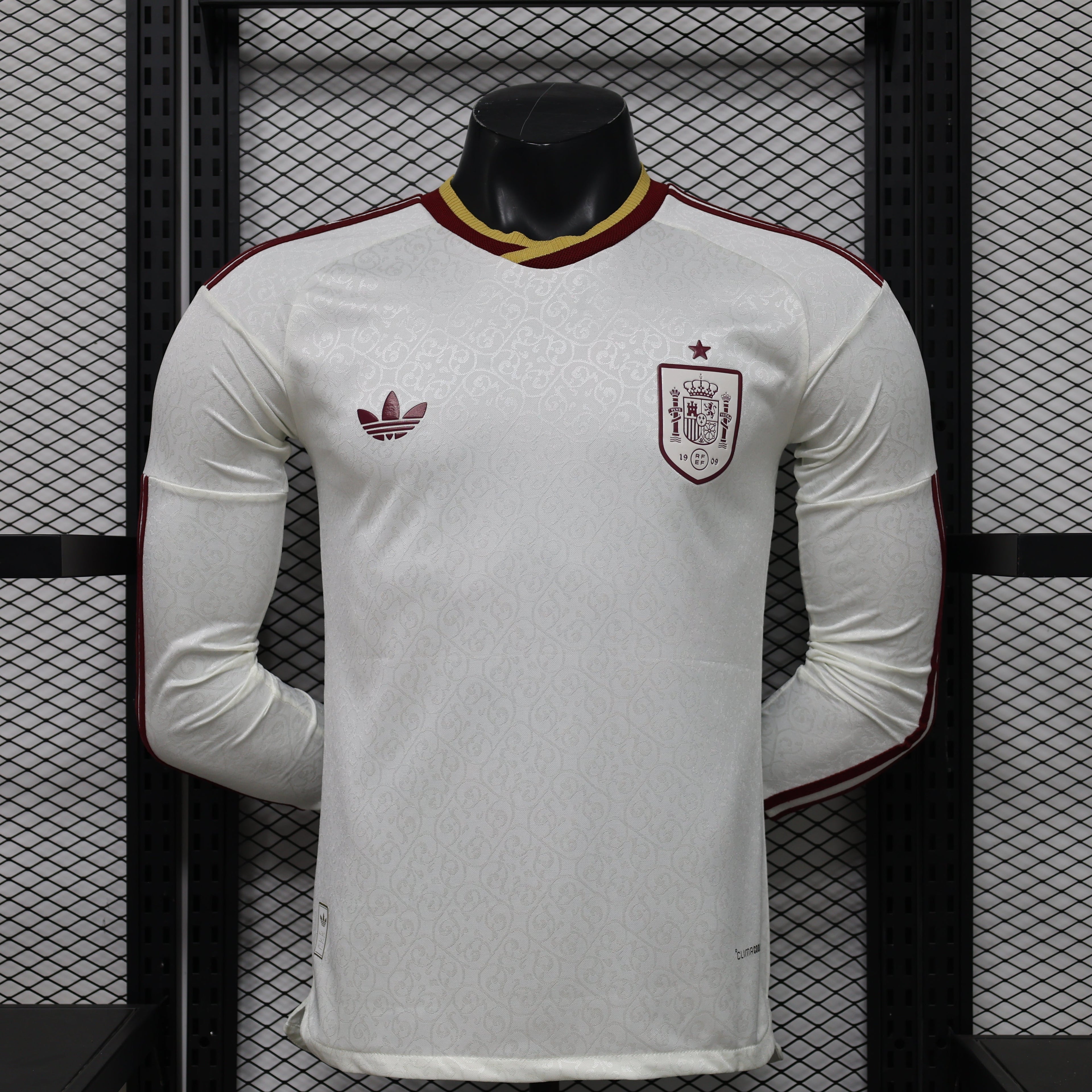 2026-27 Spain Away Long Sleeve Player Version Jersey