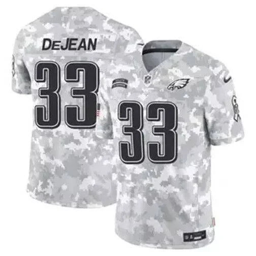 Cooper Dejean Men Stitched Jersey Arctic Camo