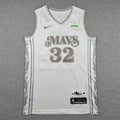 Dallas Mavericks Cooper Flagg #32 2025 City Edition Swingman Jersey — Embroidered