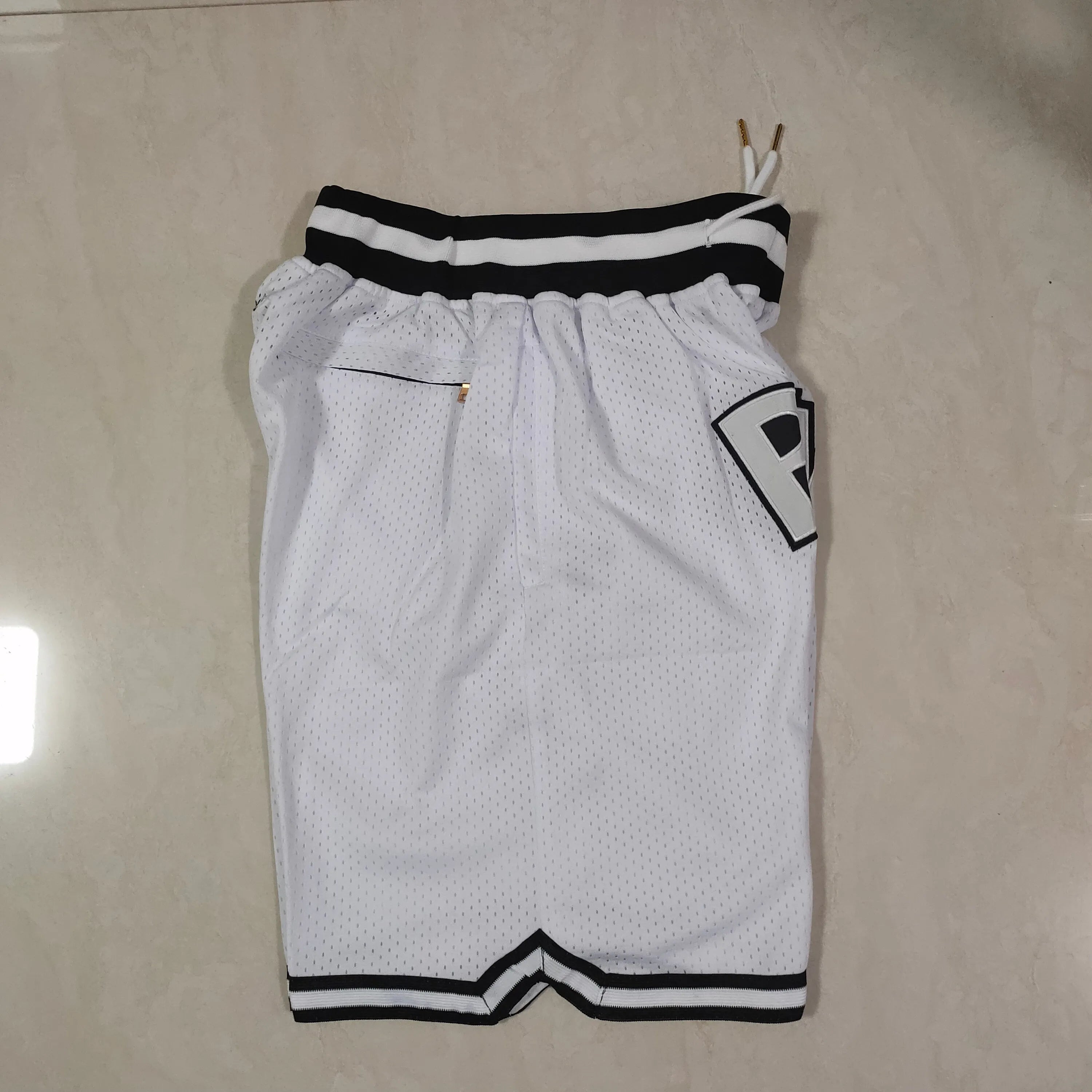 Brooklyn Nets White Pocket Pants