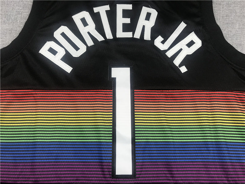 Denver Nuggets Porter Jr. #1 City Edition - Embroidered Jersey