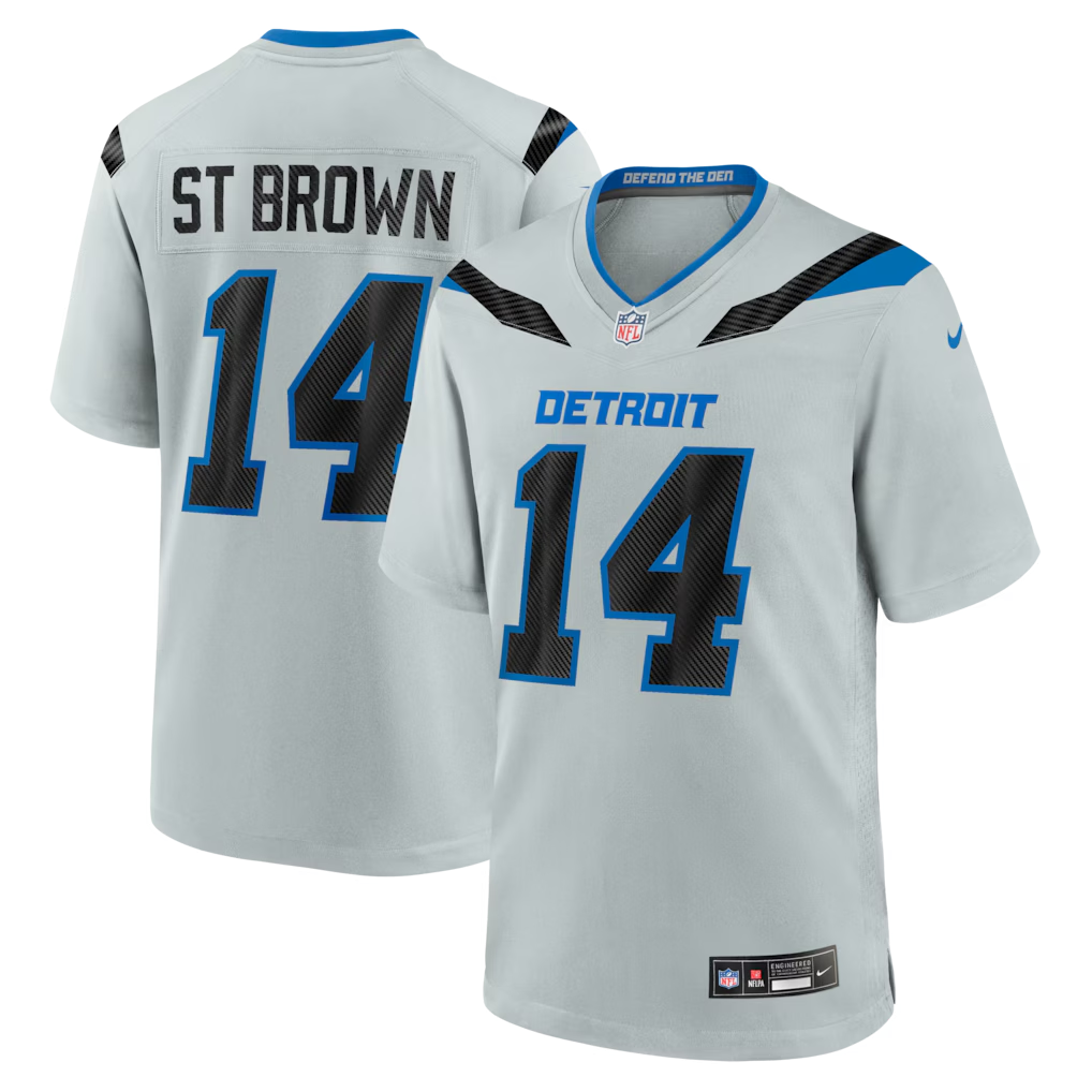 Men's Amon-Ra St. Brown #14 Detroit Lions 2026 Rivalries Collection Limited Jersey