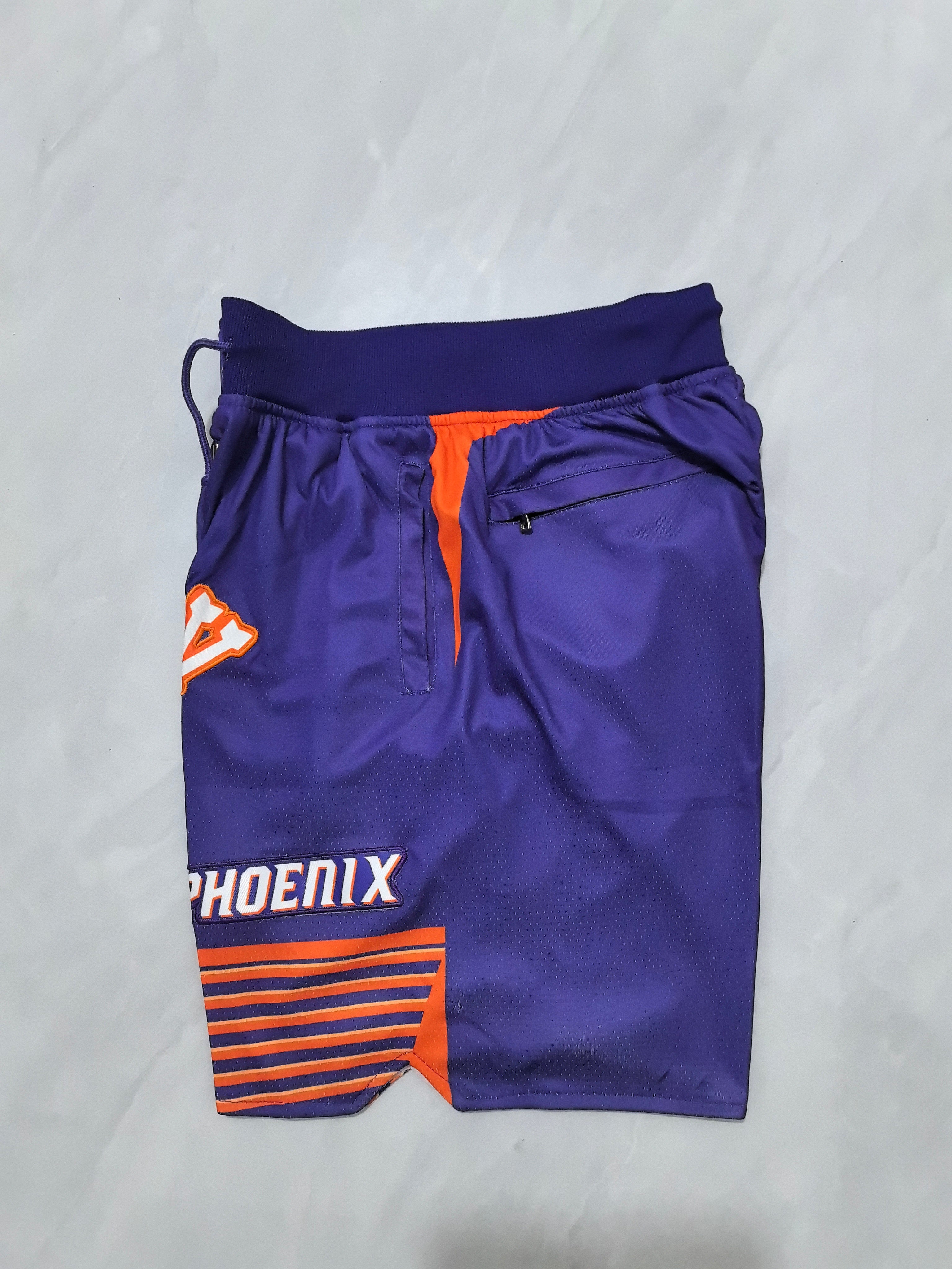 Phoenix Suns 2025 Purple City Edition Pocket Shorts