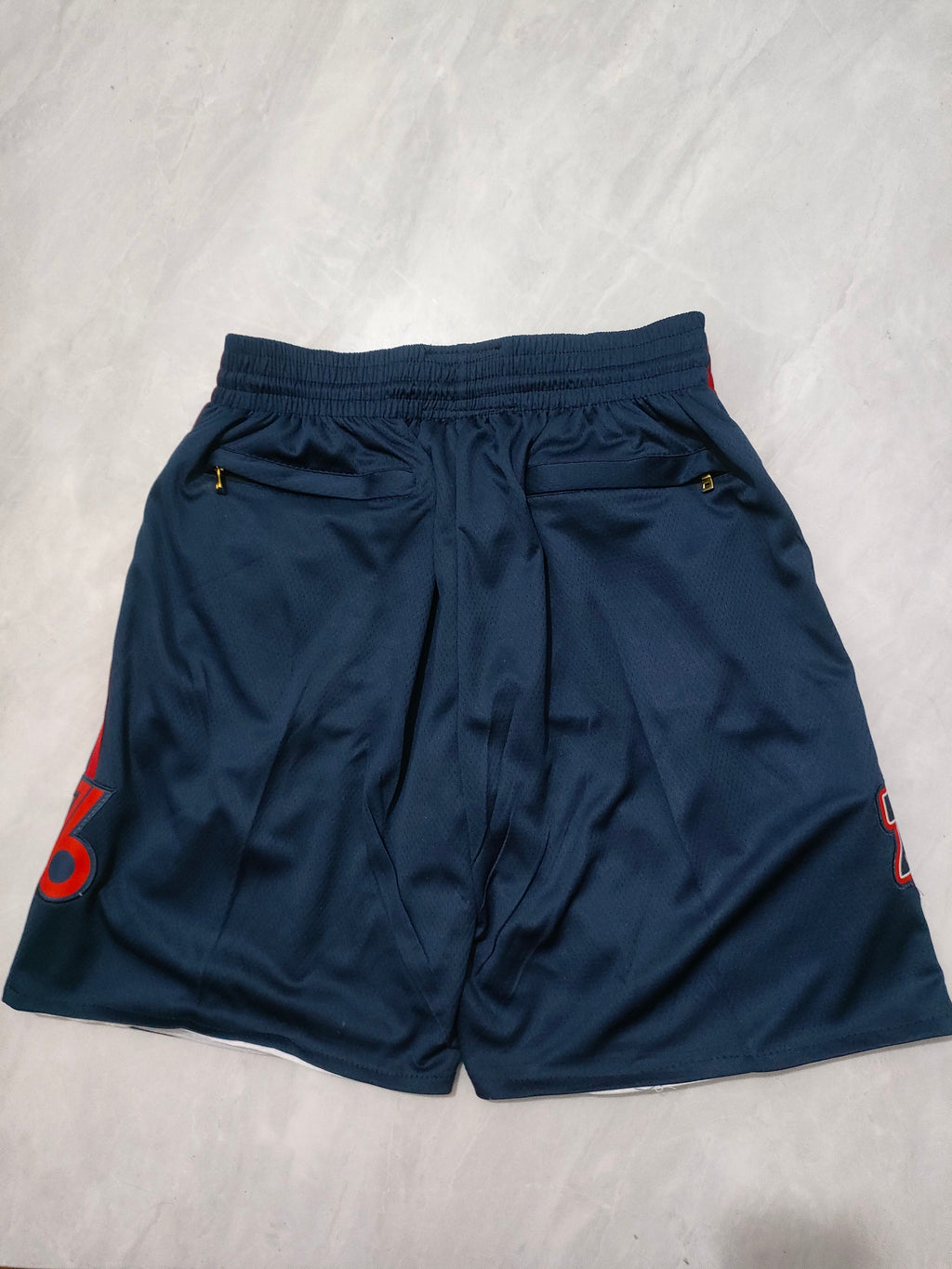 Philadelphia 76ers 2024 Dark Blue Pocket Shorts