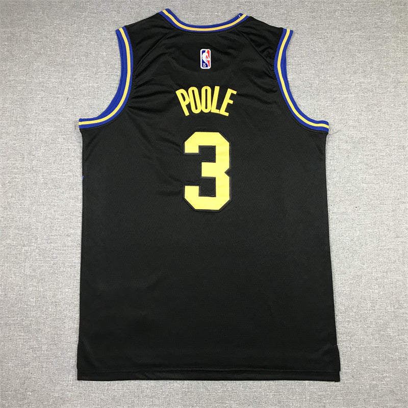 Golden State Warriors Jordan Poole #3 2022 City Edition Swingman Jersey - Embroidered