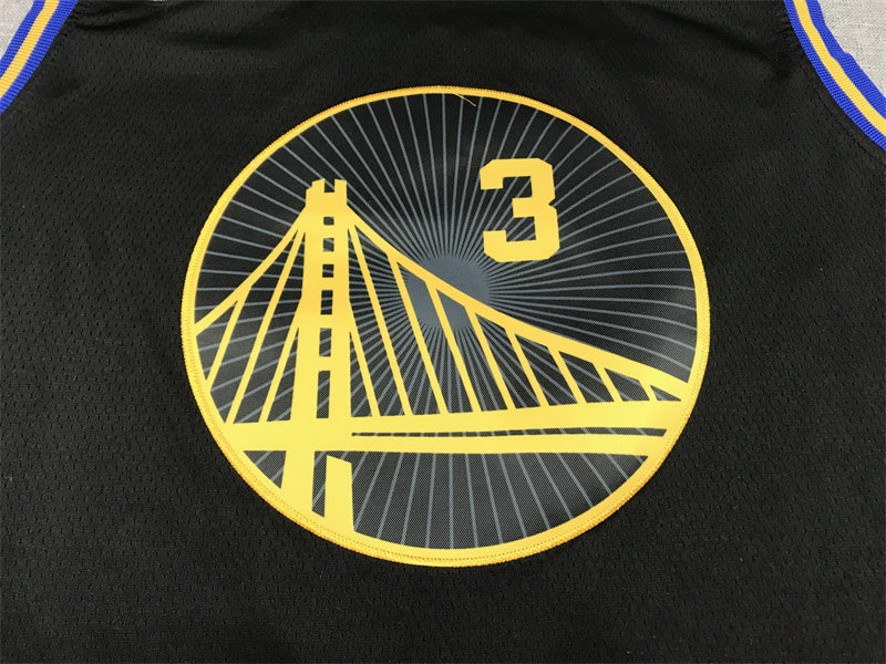 Golden State Warriors Jordan Poole #3 2022 City Edition Swingman Jersey - Embroidered