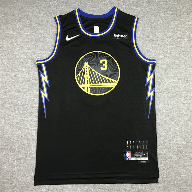 Golden State Warriors Jordan Poole #3 2022 City Edition Swingman Jersey - Embroidered
