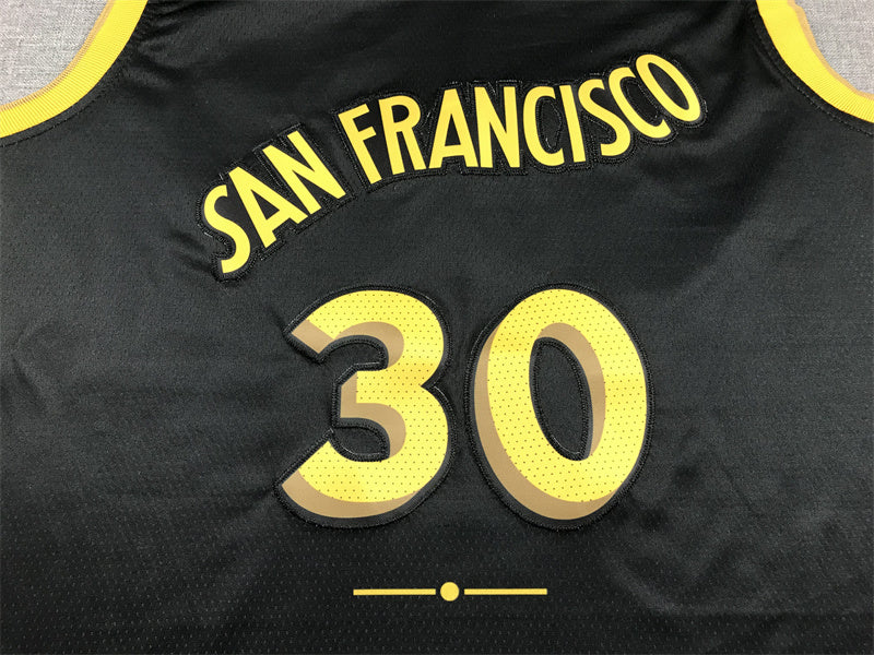 Golden State Warriors Stephen Curry #30 2024 City Edition Swingman - Embroidered Jersey
