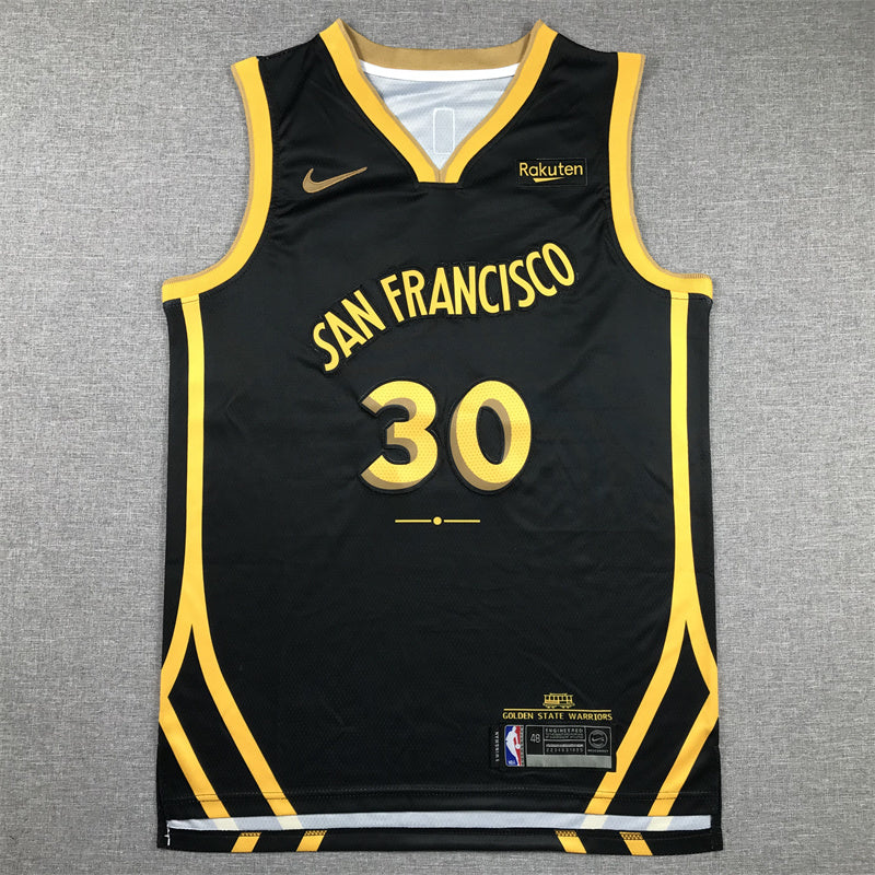 Golden State Warriors Stephen Curry #30 2024 City Edition Swingman - Embroidered Jersey