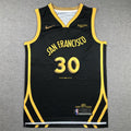 Golden State Warriors Stephen Curry #30 2024 City Edition Swingman - Embroidered Jersey