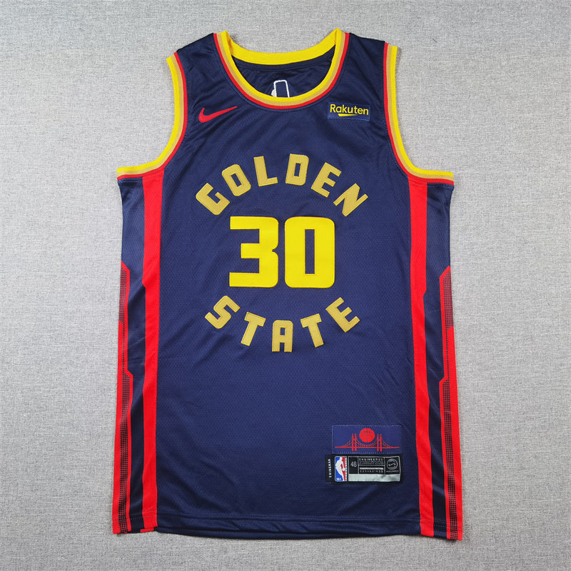Golden State Warriors Stephen Curry #30 2025 City Edition Swingman - Embroidered Jersey