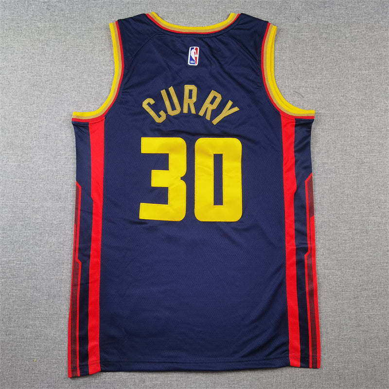 Golden State Warriors Stephen Curry #30 2025 City Edition Swingman - Embroidered Jersey