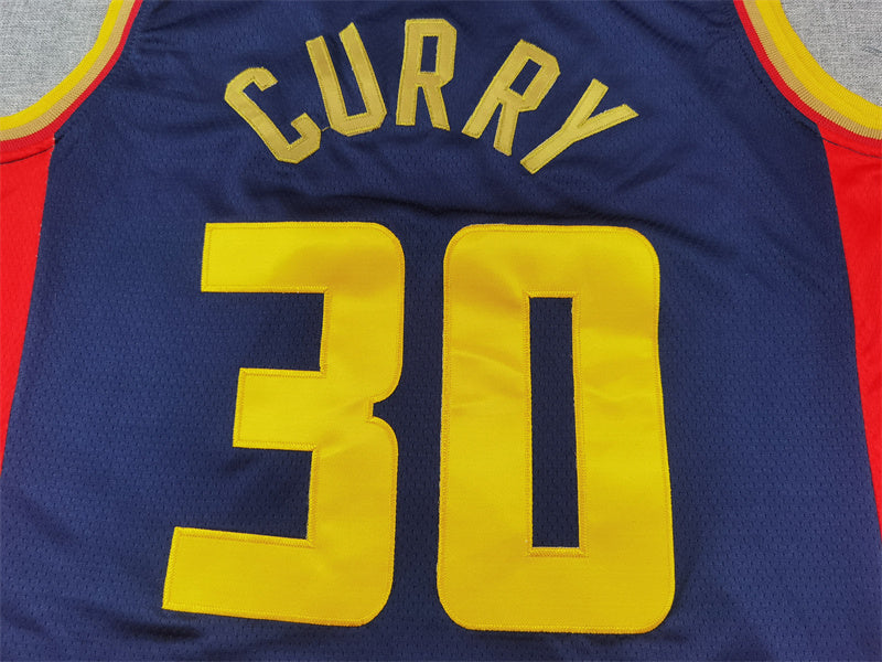 Golden State Warriors Stephen Curry #30 2025 City Edition Swingman - Embroidered Jersey