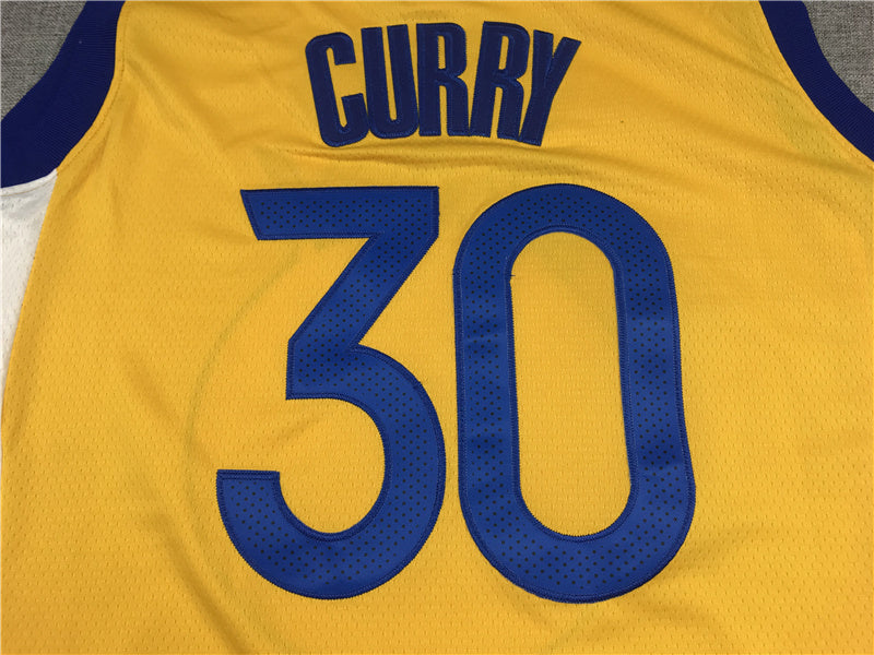 Golden State Warriors Stephen Curry #30 Statement City Edition Swingman - Embroidered Jersey