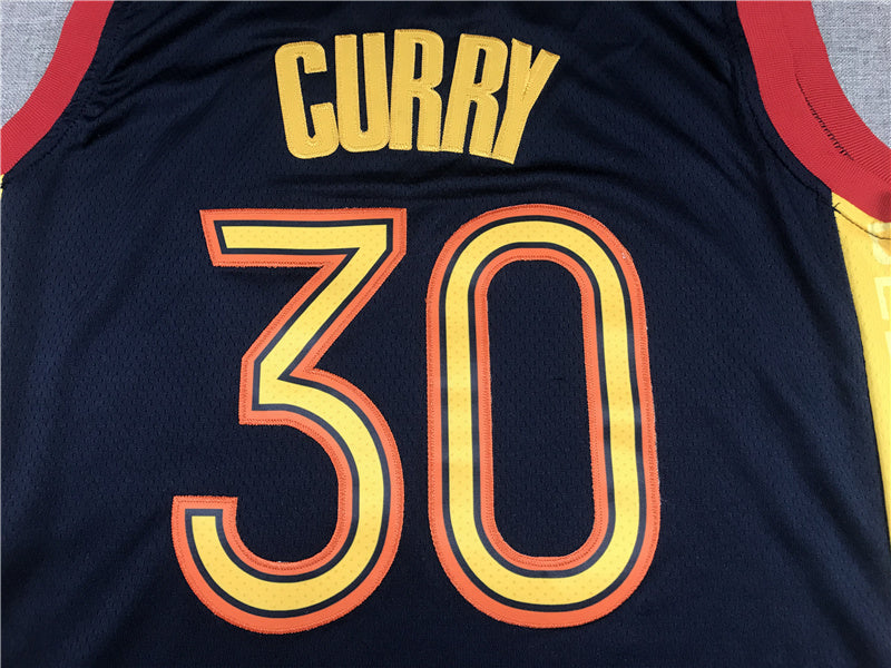 Golden State Warriors Stephen Curry #30 City Edition Swingman - Embroidered Jersey