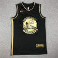 Golden State Warriors Stephen Curry #30 New Black & Gold City Edition Swingman - Embroidered Jersey