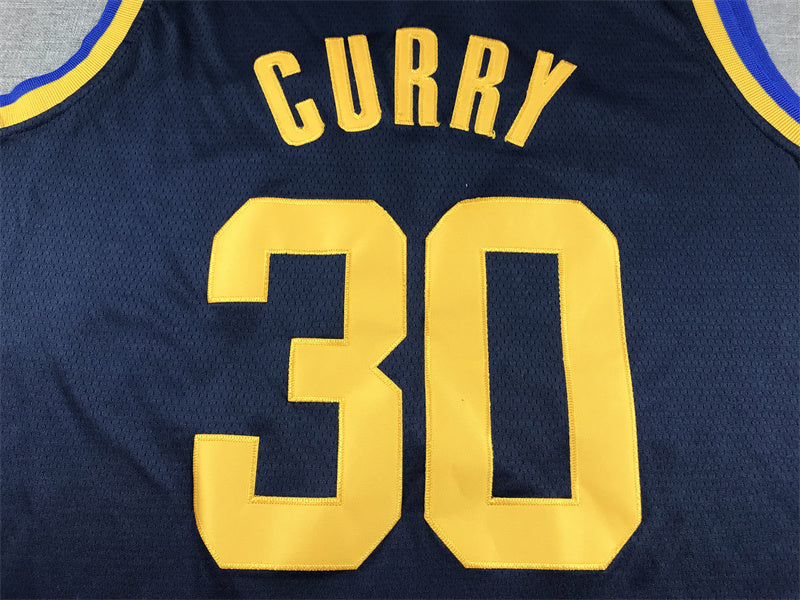 Golden State Warriors Stephen Curry #30 Statement City Edition Swingman - Embroidered Jersey