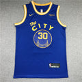 Golden State Warriors Stephen Curry #30 Classic City Edition Swingman - Embroidered Jersey