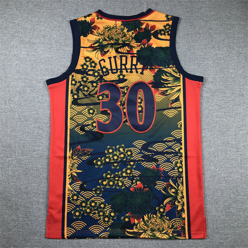 Golden State Warriors Stephen Curry #30 Year of the Rabbit City Edition Swingman - Embroidered Jersey