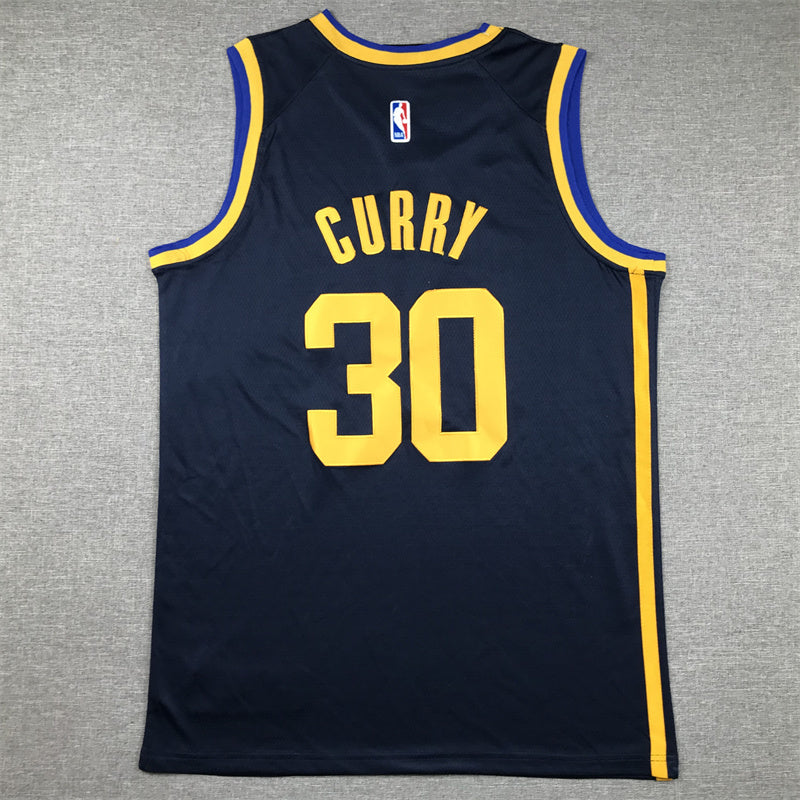 Golden State Warriors Stephen Curry #30 Statement City Edition Swingman - Embroidered Jersey