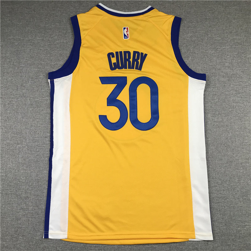 Golden State Warriors Stephen Curry #30 Statement City Edition Swingman - Embroidered Jersey