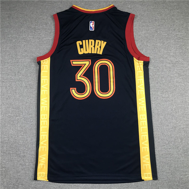 Golden State Warriors Stephen Curry #30 City Edition Swingman - Embroidered Jersey