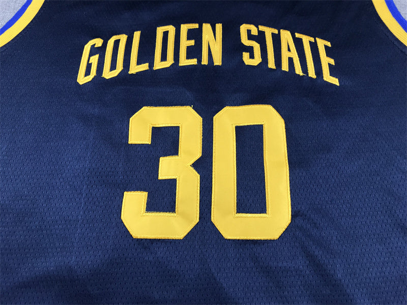 Golden State Warriors Stephen Curry #30 Statement City Edition Swingman - Embroidered Jersey