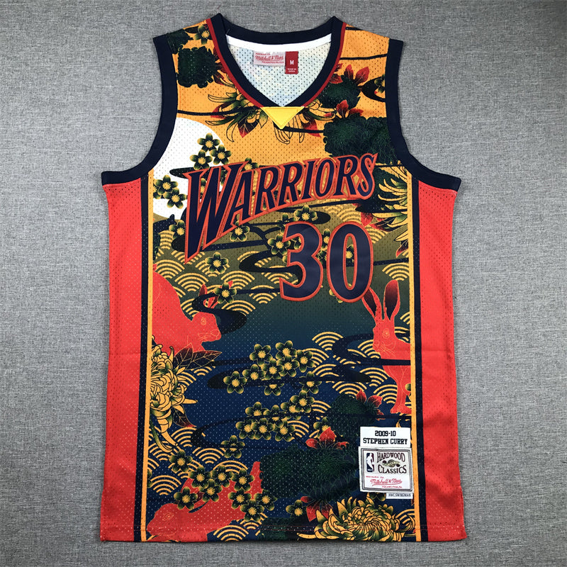 Golden State Warriors Stephen Curry #30 Year of the Rabbit City Edition Swingman - Embroidered Jersey