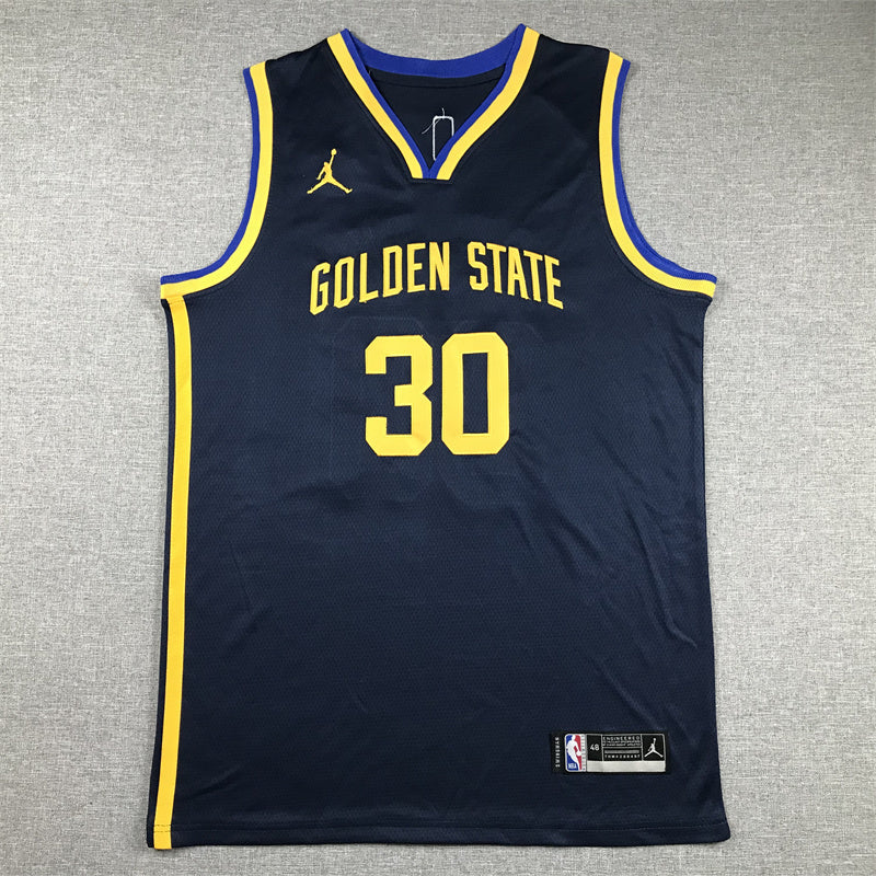 Golden State Warriors Stephen Curry #30 Statement City Edition Swingman - Embroidered Jersey