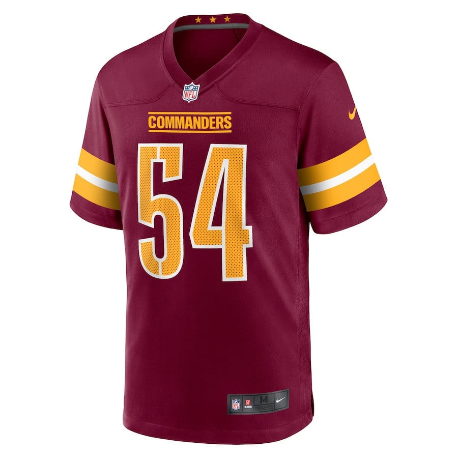 Bobby Wagner 54 Washington Commanders Game Men Jersey - Burgundy