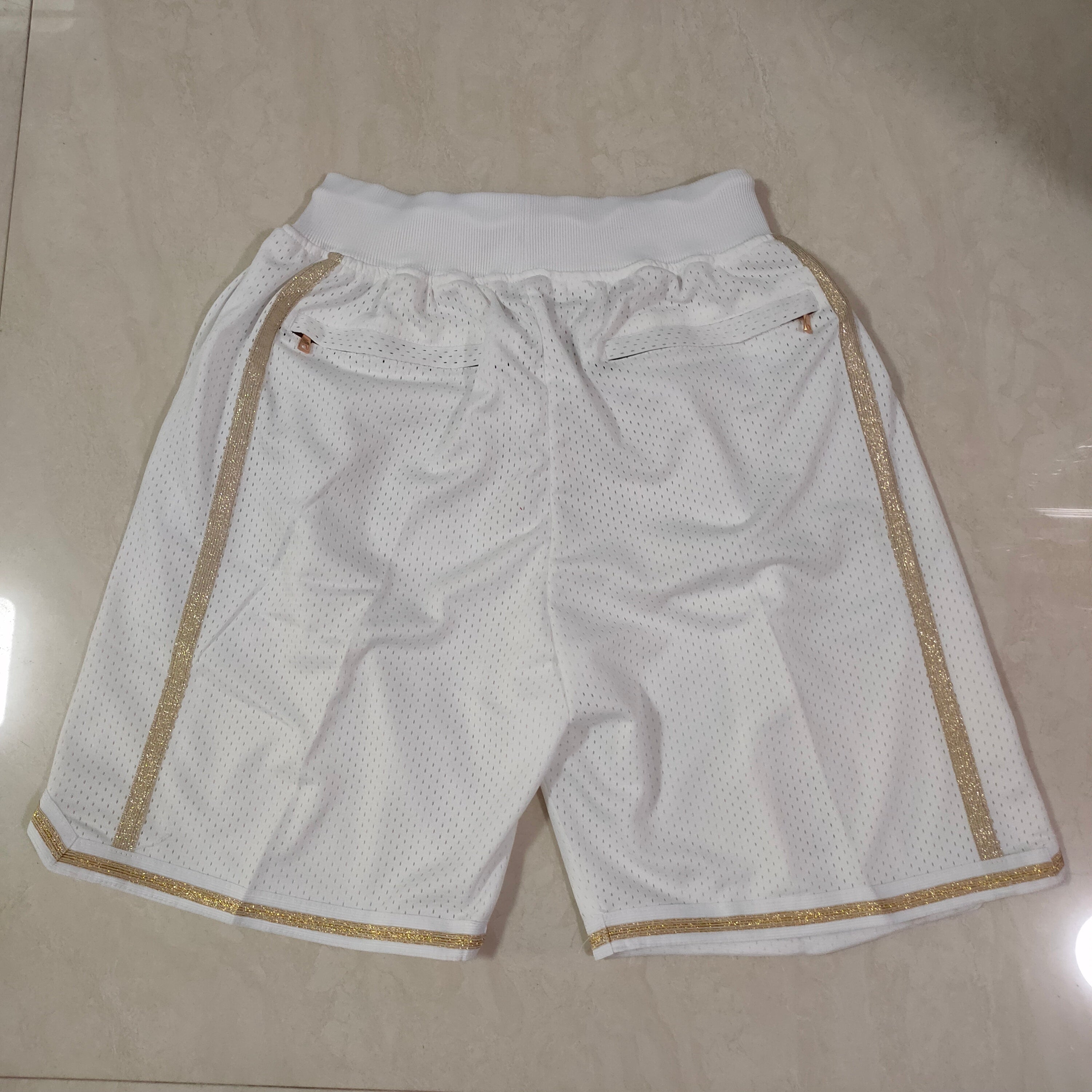 Los Angeles Lakers MVP white pocket pants